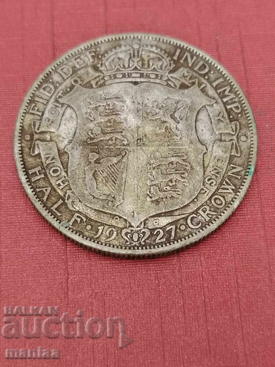 1/2 κορόνα 1927 Ασήμι! με τιμή € 20.00 | 39.12 BGN