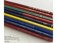 LOT OF VINTAGE HEMUS BURGAS PENCILS - PERFECT FROM THE 60S, 70S