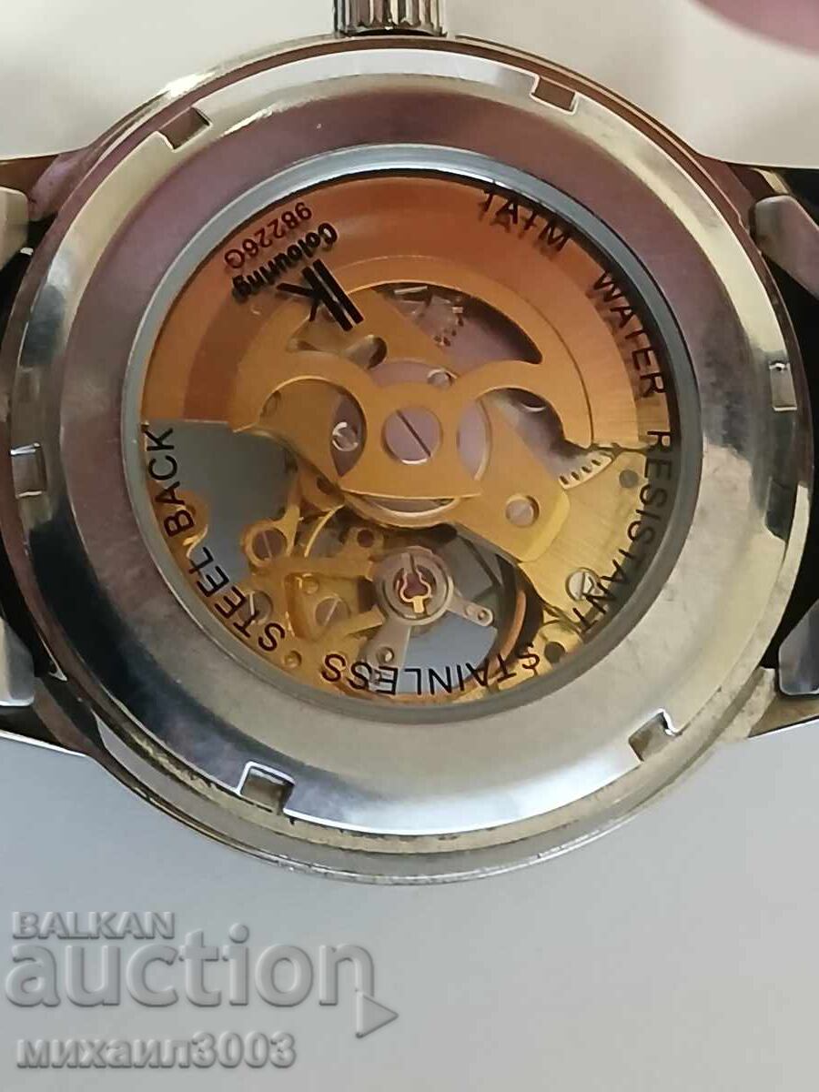 MEN'S MECHANICAL AUTOMATIC SKELETON WRISTWATCH - 6