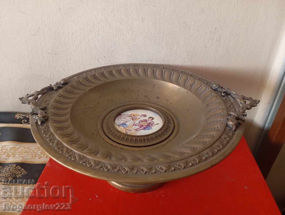 vas baroc, vas cu fructe