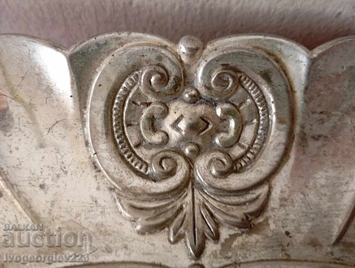 Доставка на посребрена фруктиера,купа арт деко