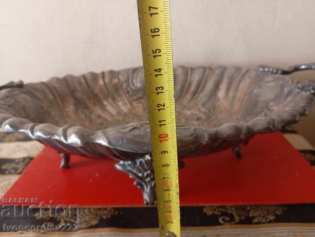 Αντίκα ιταλικό επαργυρωμένο μπολ με τιμή € 98.00 | 191.67 BGN