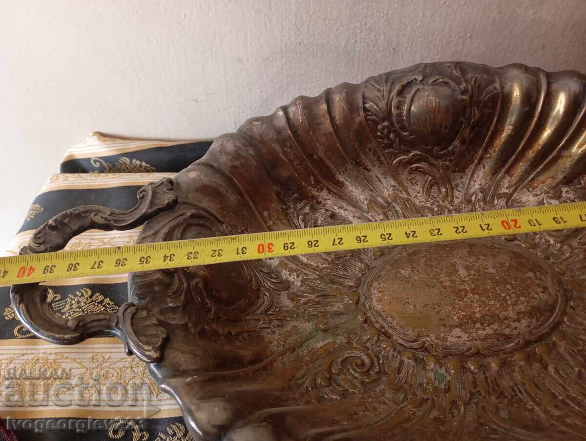 Αντίκα ιταλικό επαργυρωμένο μπολ - 5