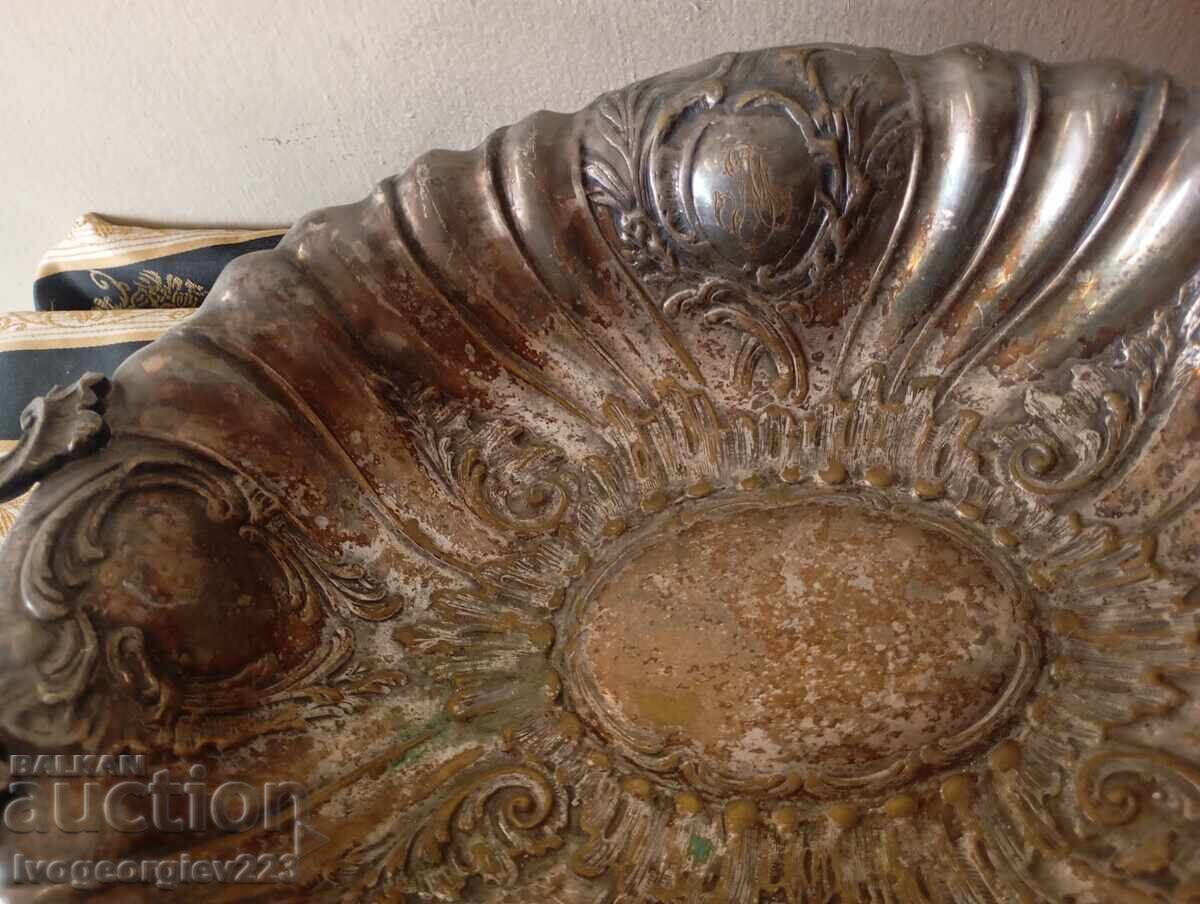 Αντίκα ιταλικό επαργυρωμένο μπολ - 6