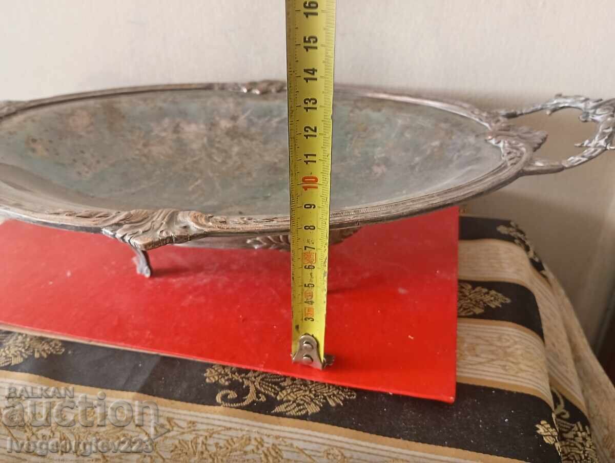 Bol argintat, fructieră Art Deco cu preț € 59.00 | 115.39 BGN