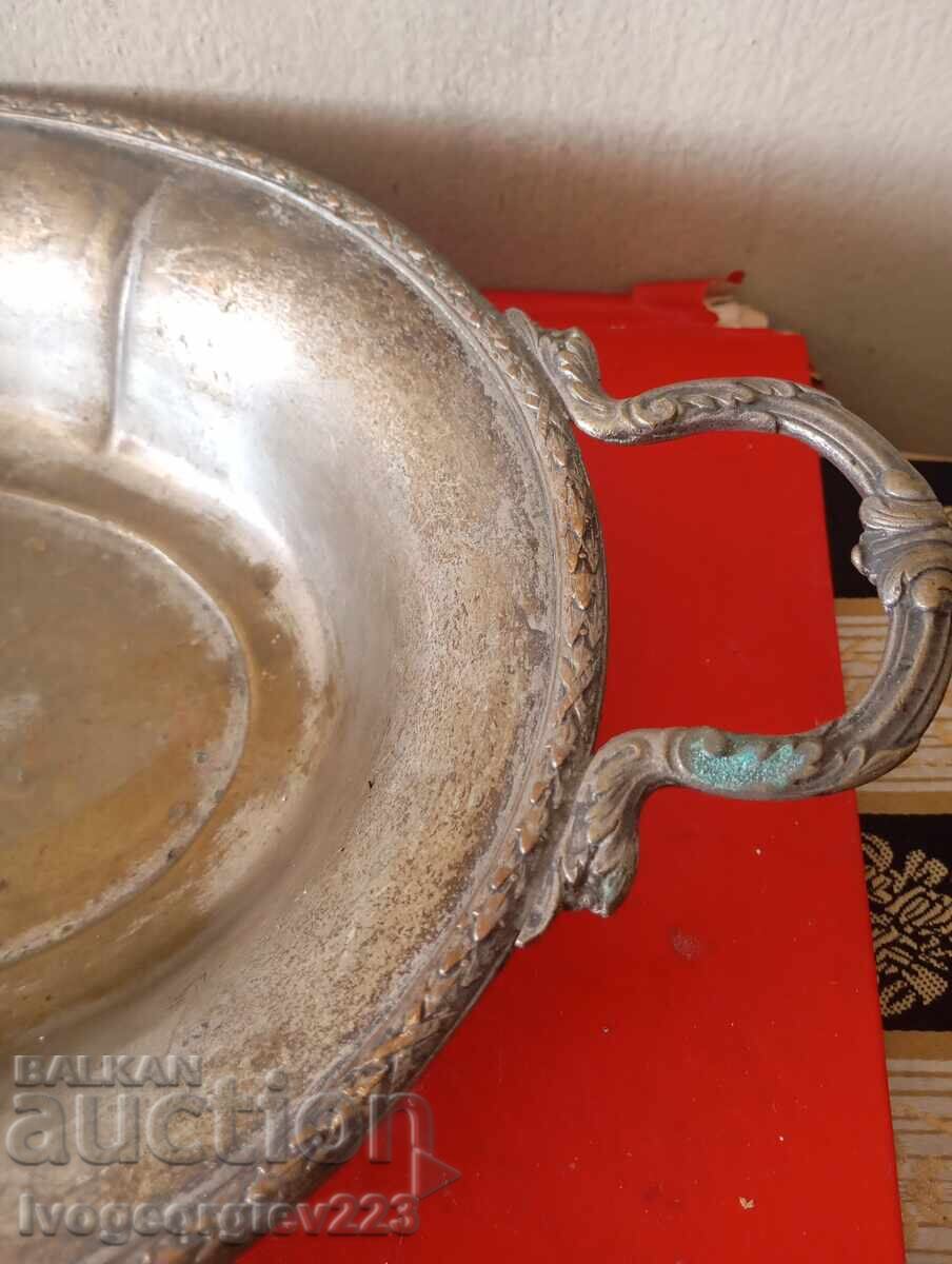 Silver-plated bowl, Art Deco fruit bowl with price € 49.00 | 95.84 BGN