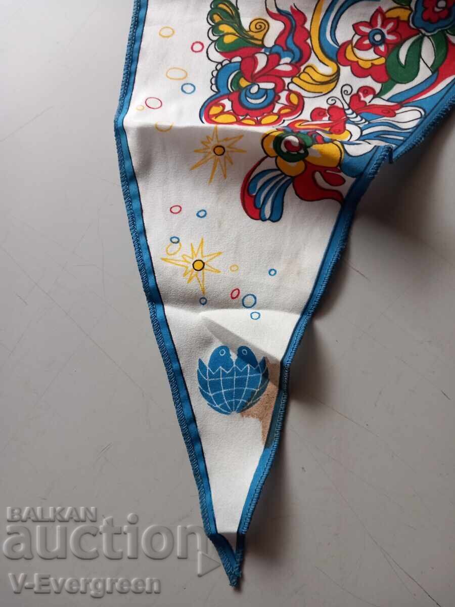 Delivery of Banner of Peace Assembly children's pin