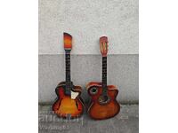 Lot de două chitare - ORPHEUS și CREMONA - pentru decor