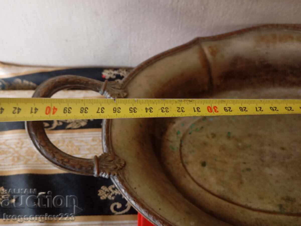 Art Deco silver-plated fruit bowl - 5