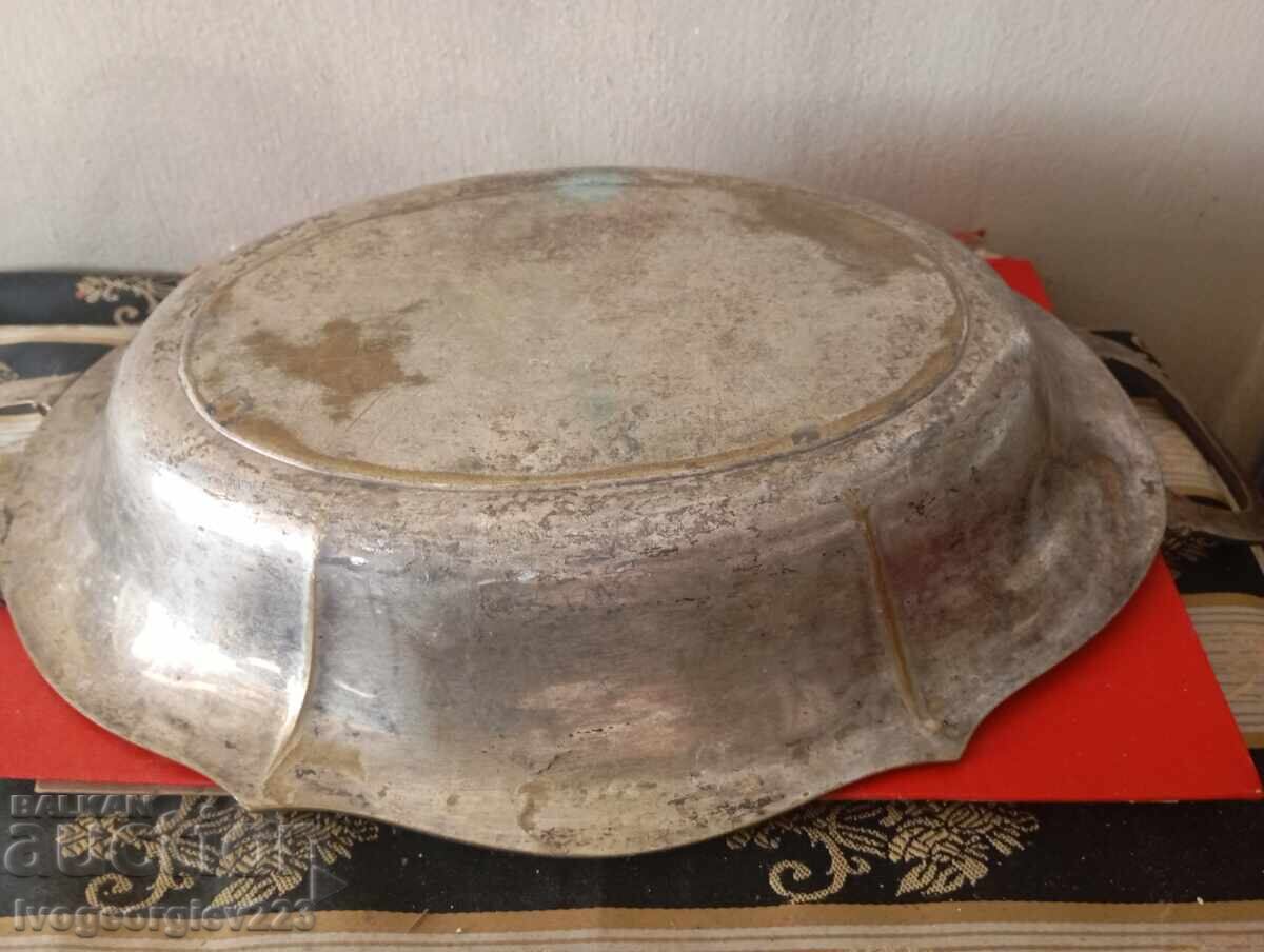 Art Deco silver-plated fruit bowl - 6