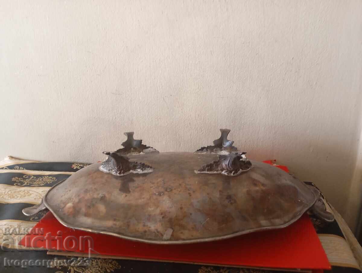 Art Deco silver-plated fruit bowl - 6