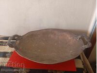 Art Deco silver-plated fruit bowl