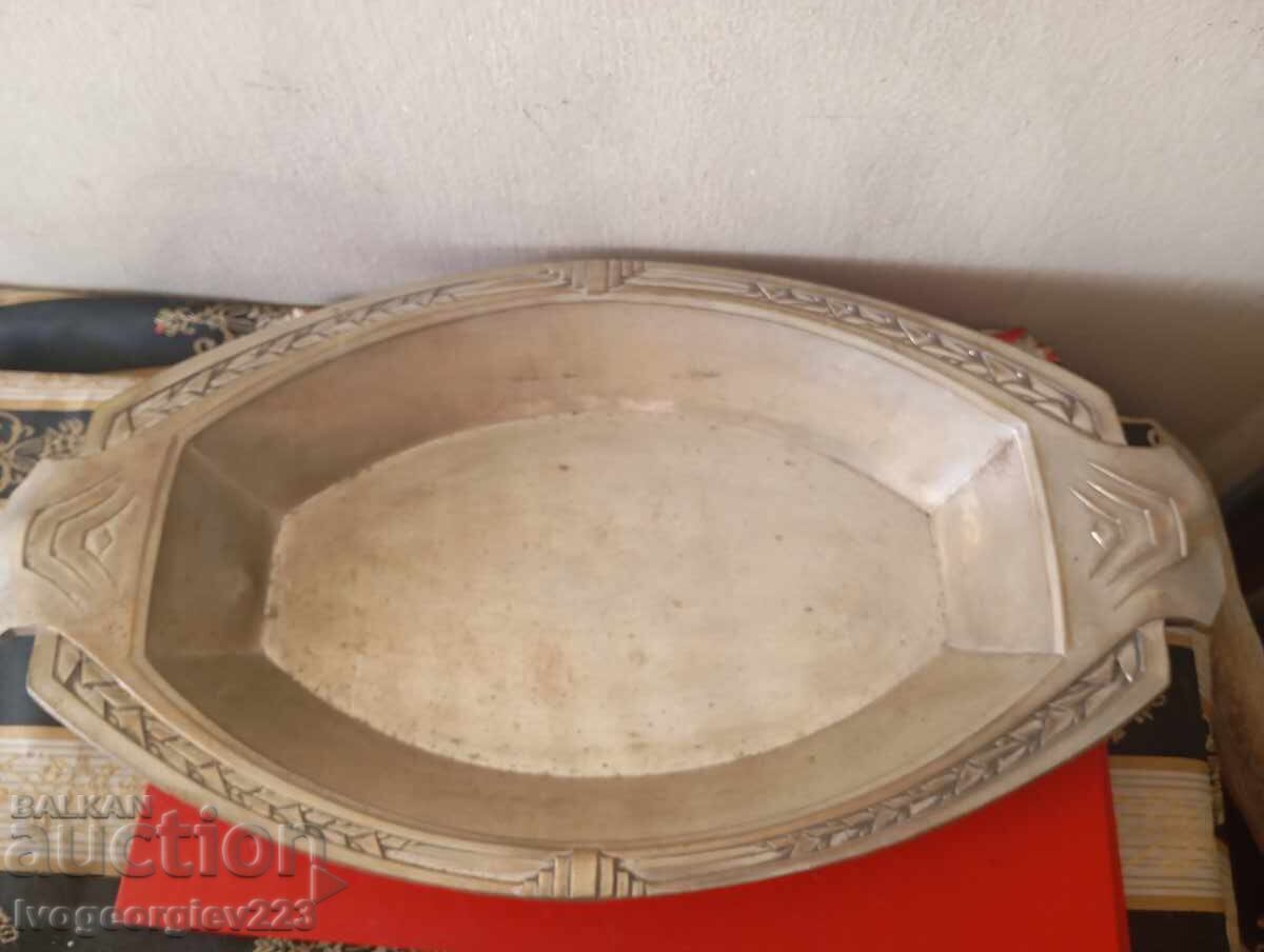 Bol argintat, coșuleț Art Nouveau - 5