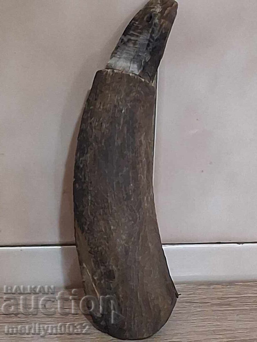 Mâner vechi pentru păr din corn de bivol