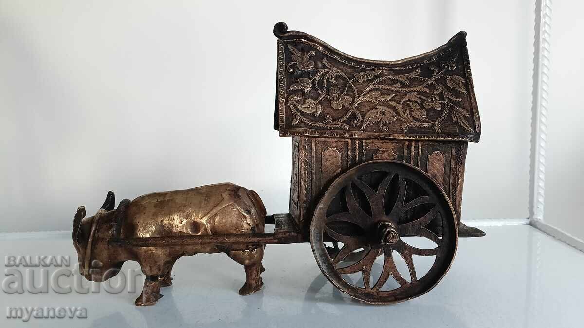 Old Asian bronze sculpture in three parts with price € 70.00 | 136.91 BGN