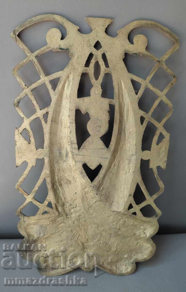 Auction  Heavy bronze panel