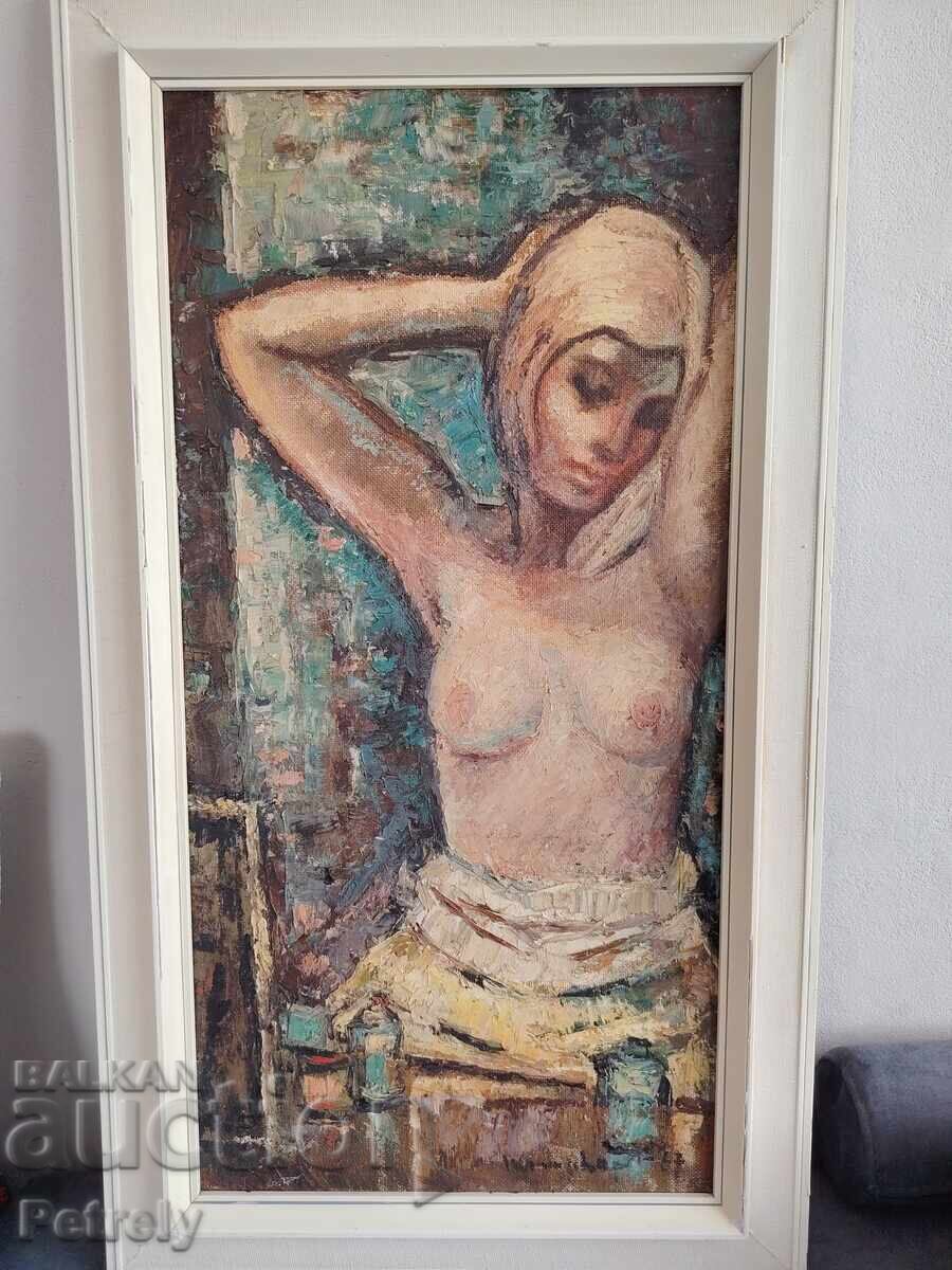 Δημοπρασία Παλιά ελαιογραφία