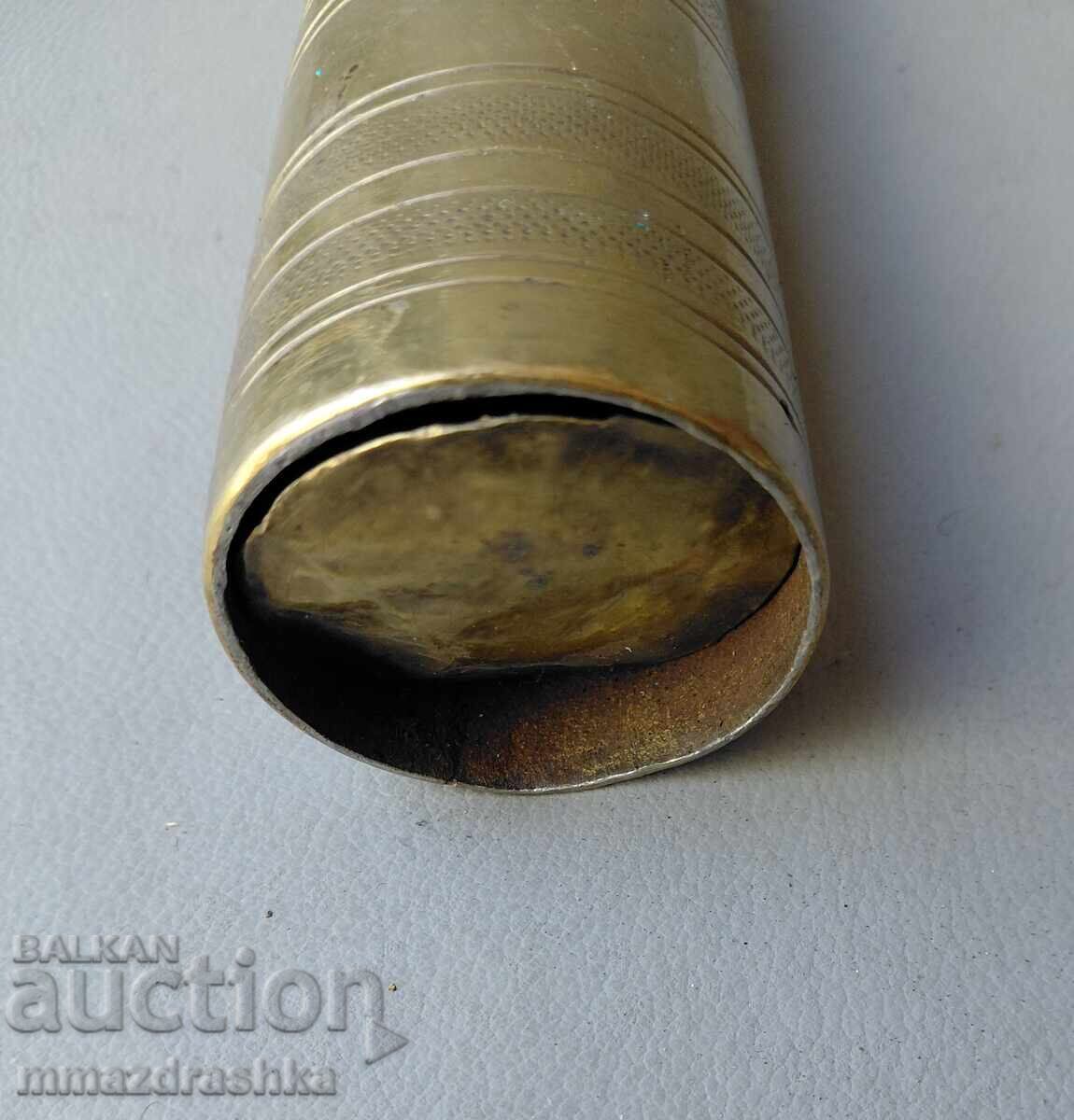 Delivery of 150+ year old Ottoman bronze mill with tughra