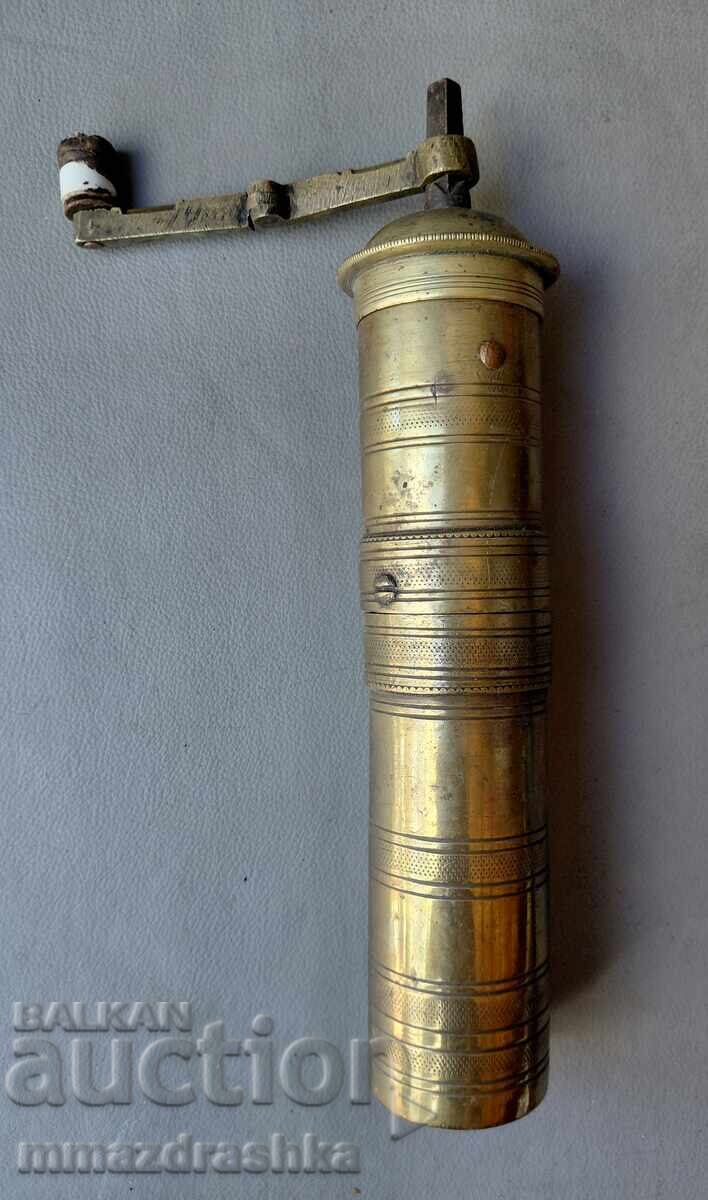 150+ year old Ottoman bronze mill with tughra