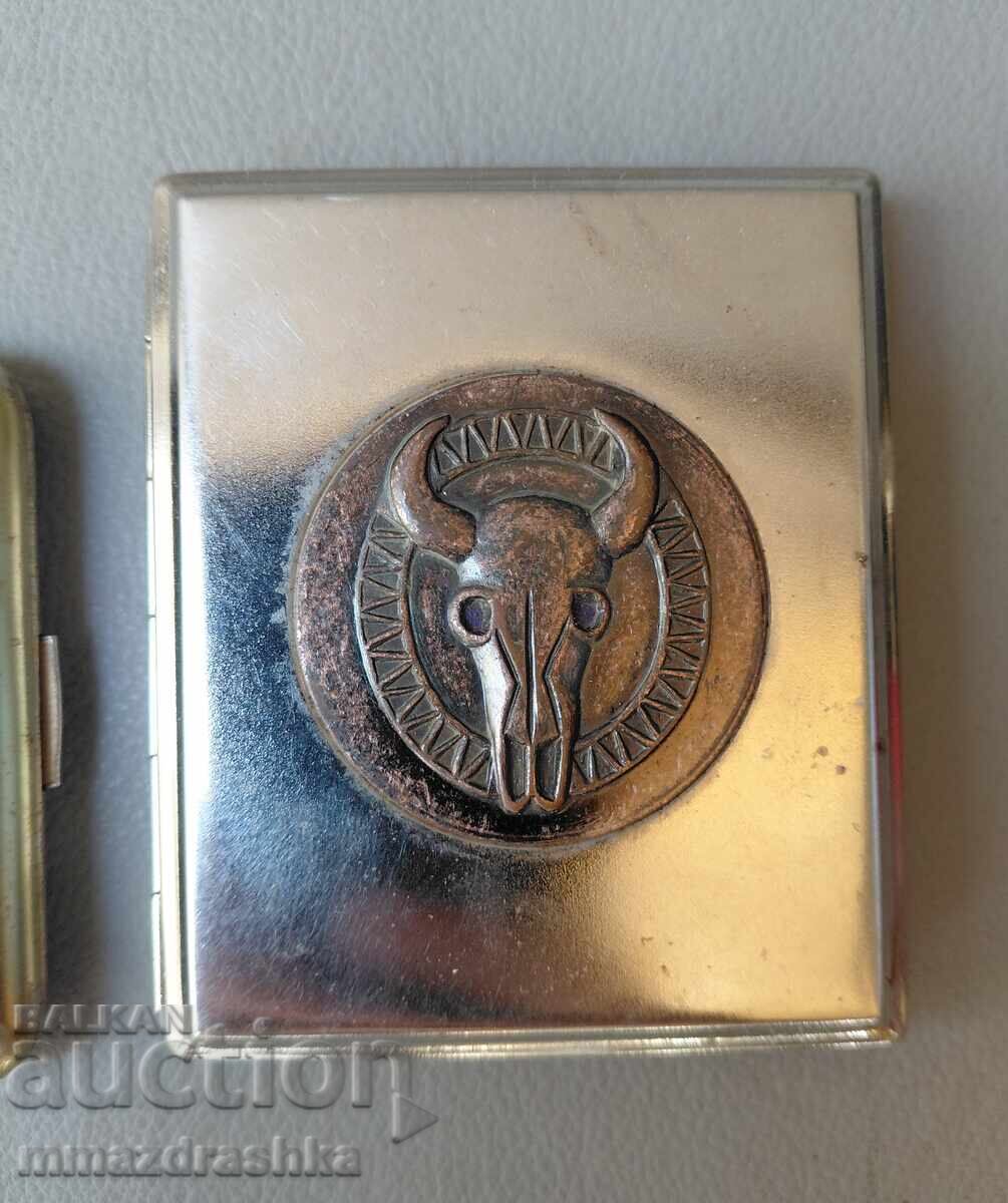 3 vintage cigarette cases with price € 0.01 | 0.02 BGN