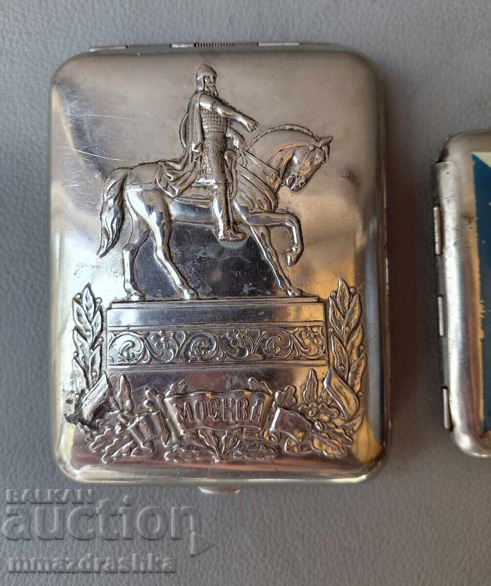 Delivery of 3 vintage cigarette cases