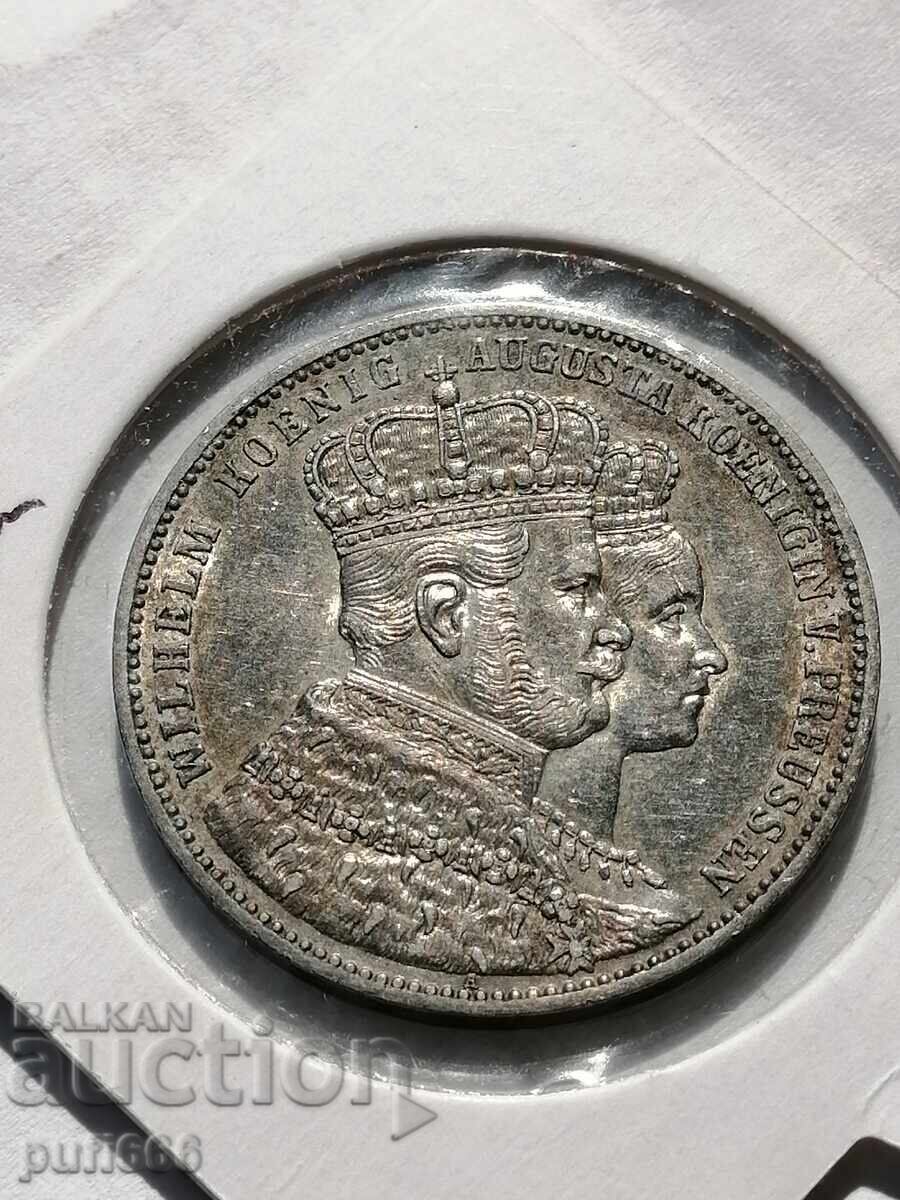 1 талер 1861 Прусия