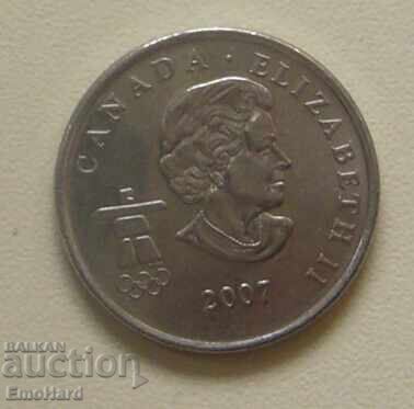Καναδάς 25 σεντς 2007 - Βανκούβερ Χόκεϊ επί πάγου με τιμή € 0.75 | 1.47 BGN