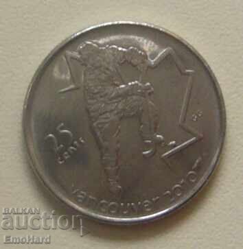 Καναδάς 25 σεντς 2007 - Βανκούβερ Χόκεϊ επί πάγου