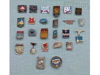 RUSIA/URSS INSIGNE LOT 25 BUCĂȚI