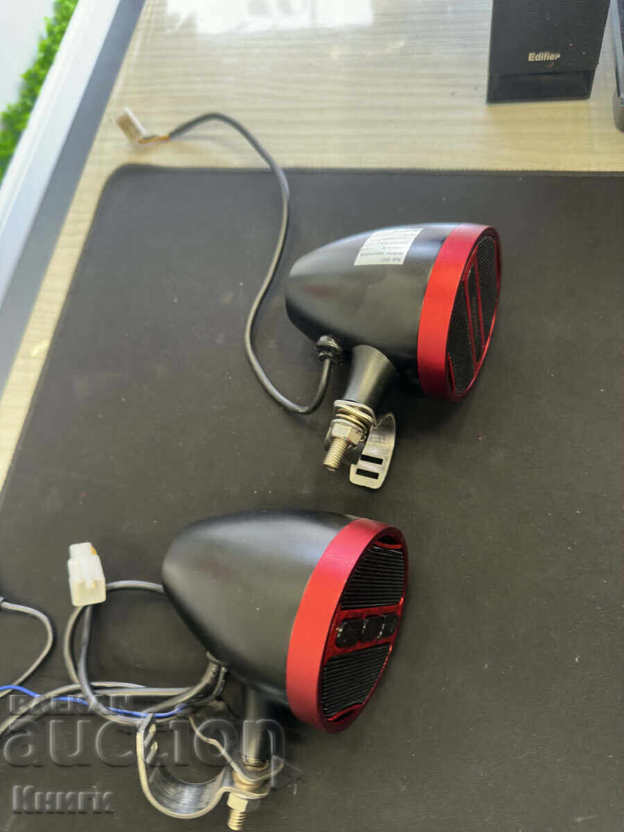 Motorcycle speaker set - 7