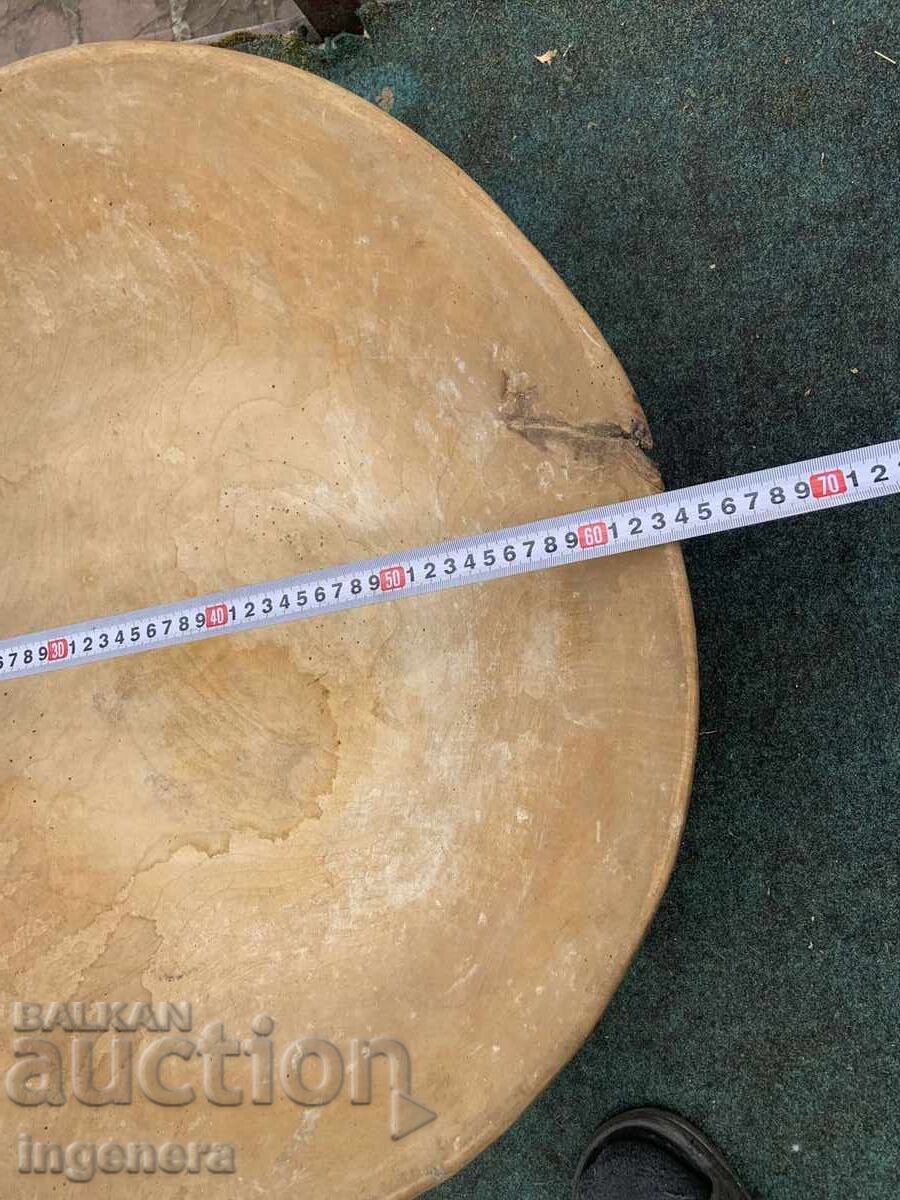 NIGHT DIG DIG ANTIQUE WOOD Trough TIMBER - 5