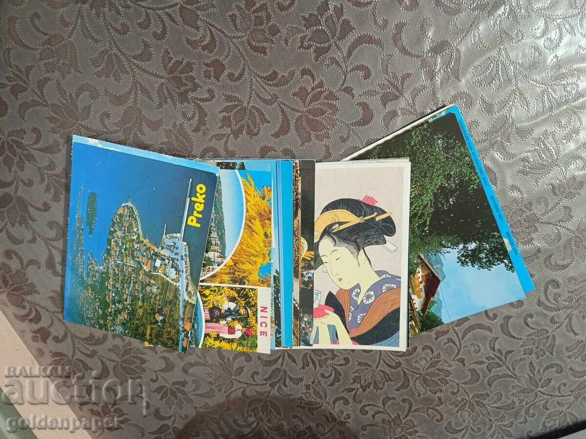 Auction  Sale #14 Box of postcards and envelopes that have been mailed