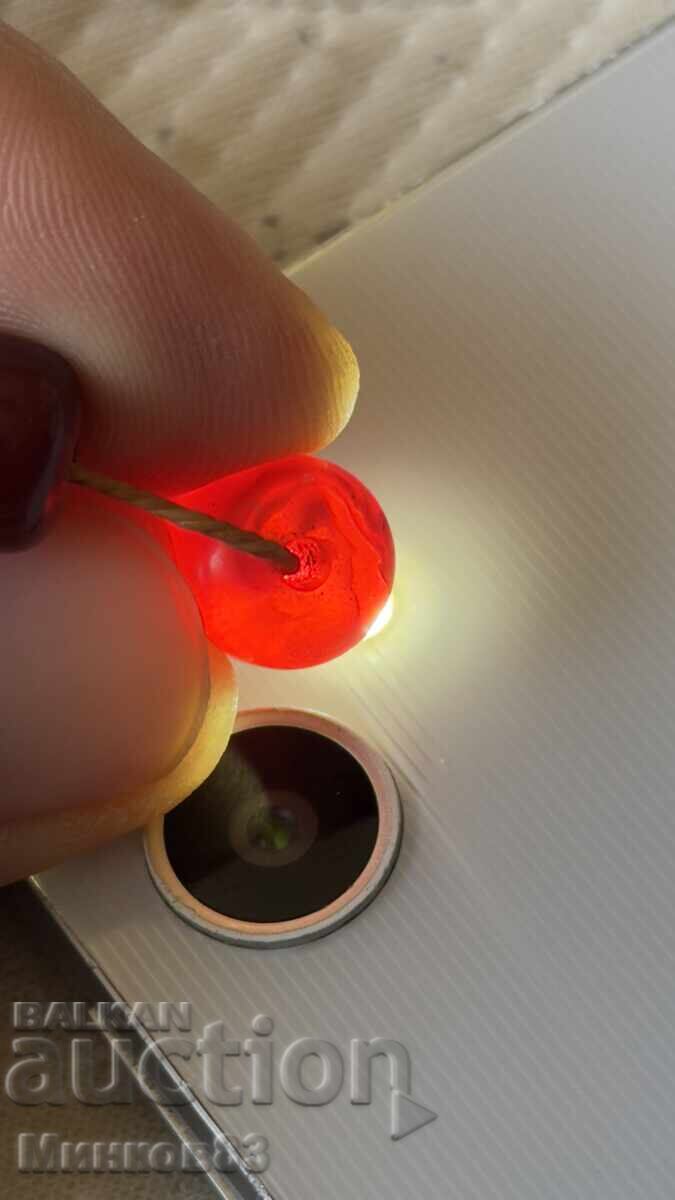 Mătănii autentice din chihlimbar roșu! - 5