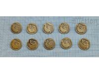 ΜΝΗΜΕΙΟ ΣΑΜΑΡΙΑΝΗΣ ΣΗΜΑΙΑΣ ΚΑΡΦΙΤΣΕΣ ΠΑΚΕΤΟ 10 ΤΕΜΑΧΙΑ