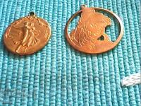 pandantive placate cu aur camee placată cu aur