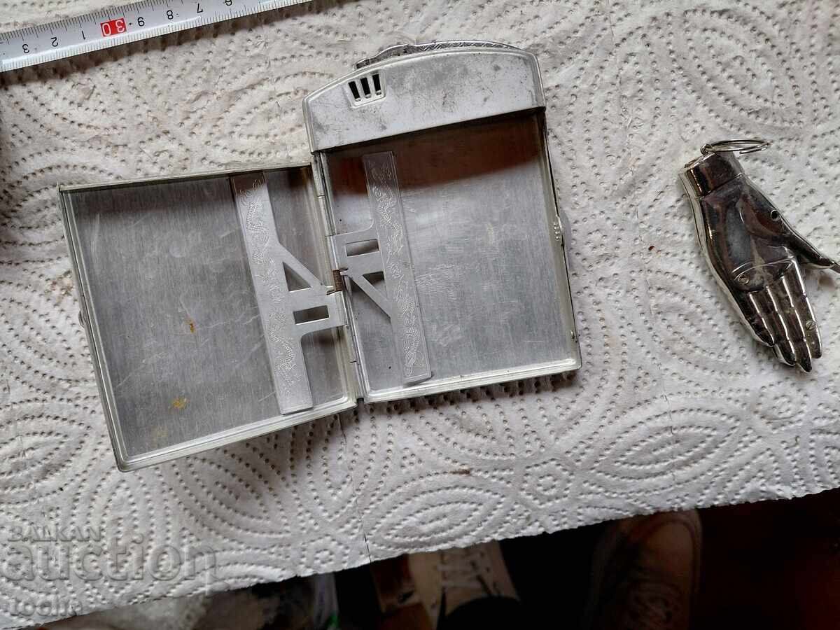 Auction  old lighters, lot one, interesting