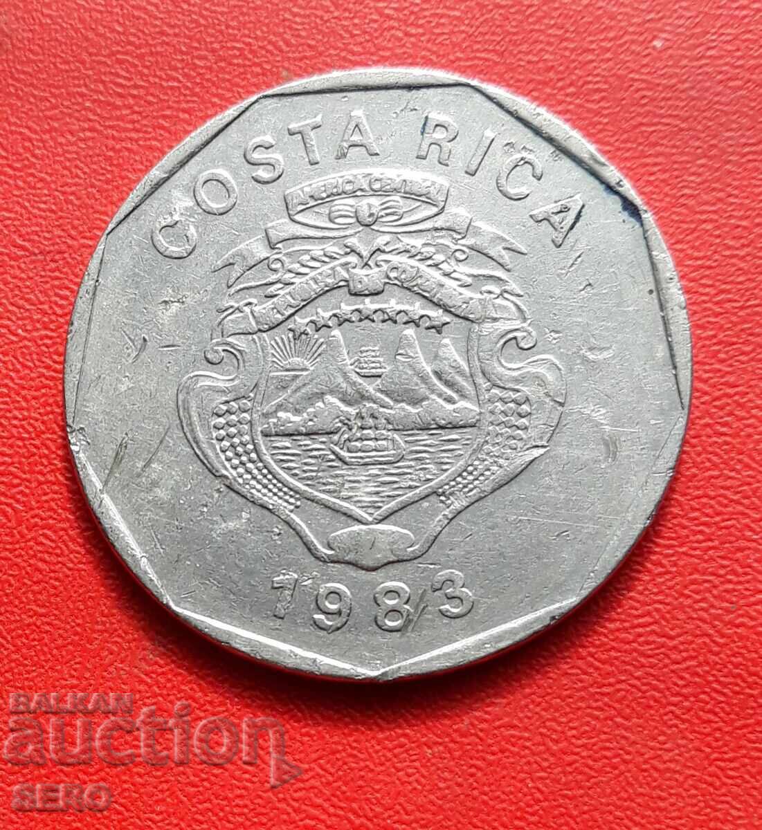 Коста Рика-20 колон 1983 с цена € 0.35 | 0.68 лв.