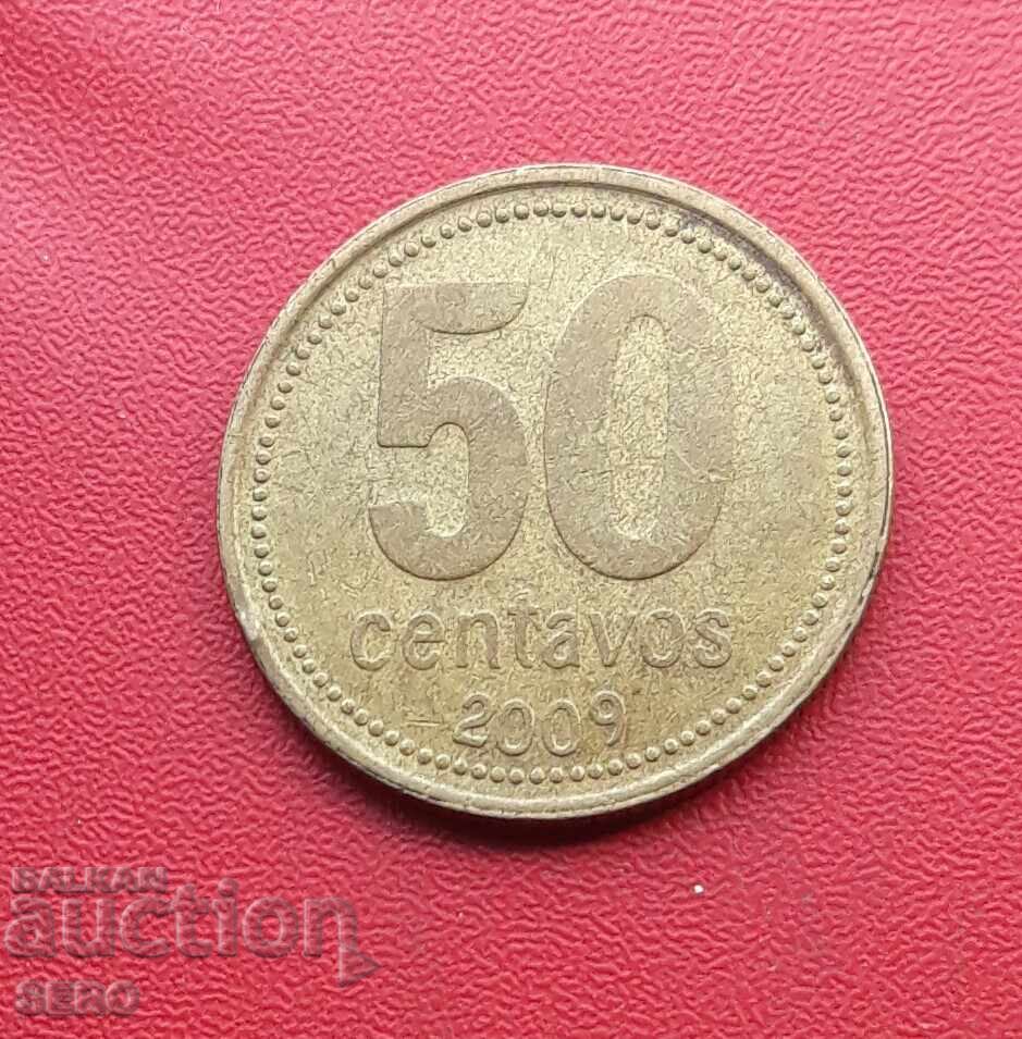 Argentina-50 centavos 2009