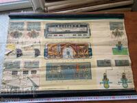 ТАБЛО УЧЕБНО СССР АВТОМОБИЛ УСТРОЙСТВО