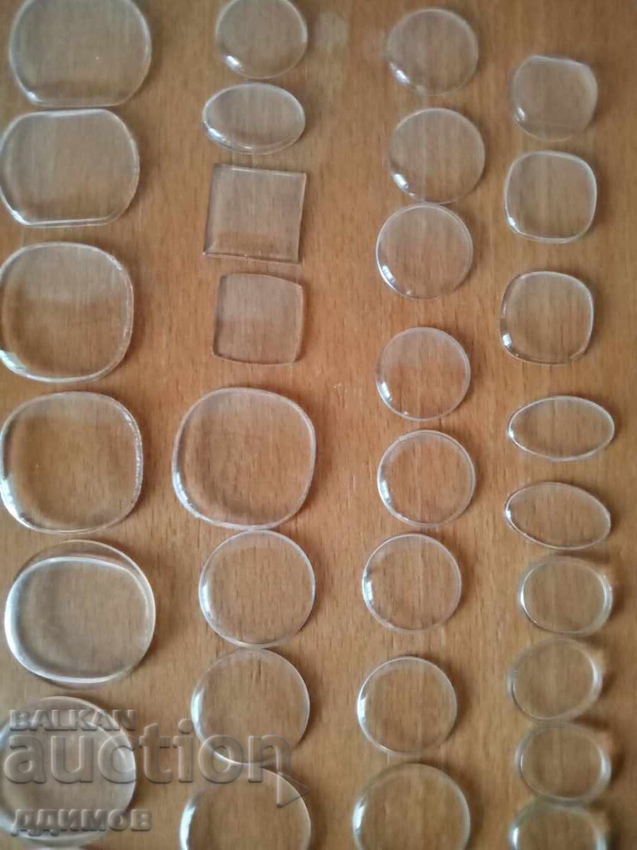 Auction  60 pieces of watch crystals for Soviet watches