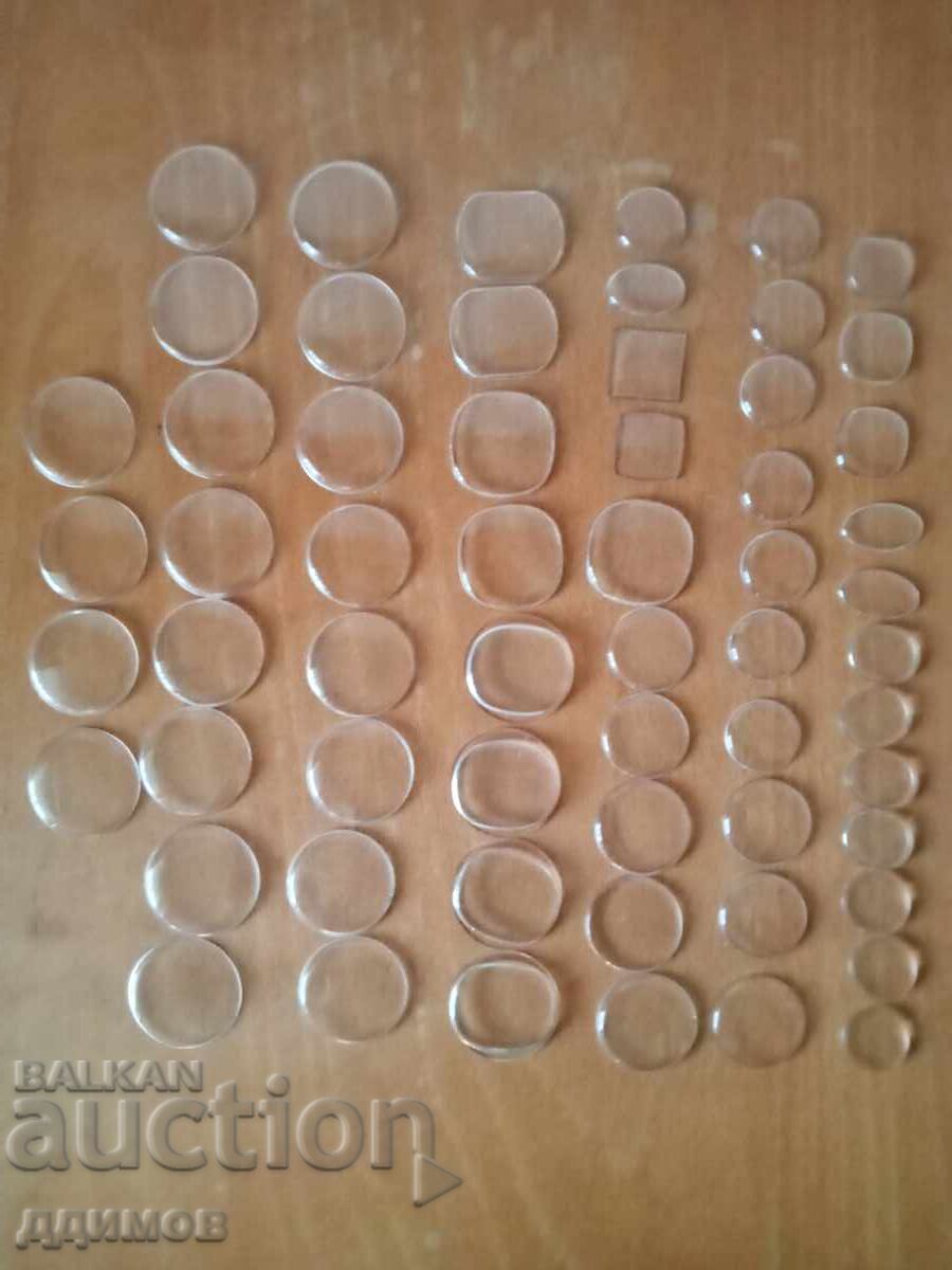 60 pieces of watch crystals for Soviet watches - 7