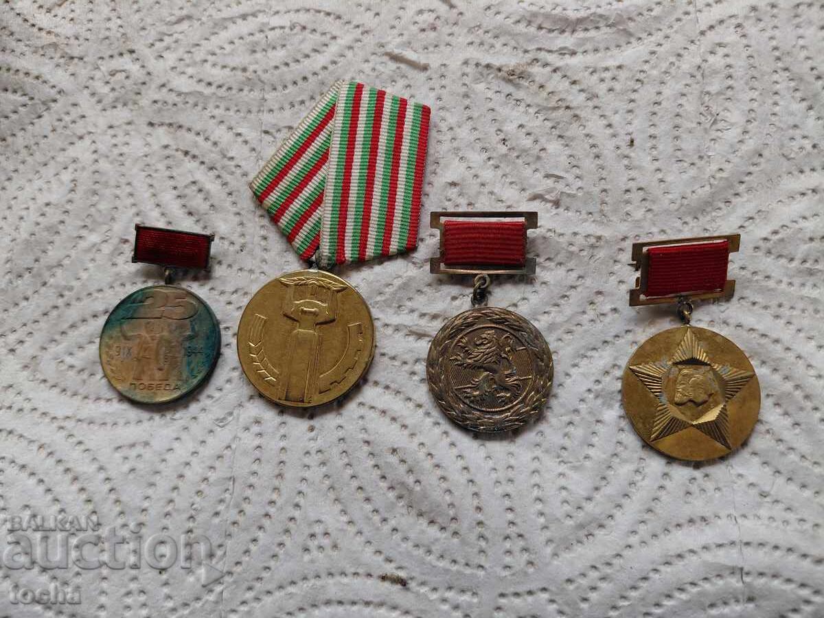 Lotul 4, ordine vechi, medalii, insigne