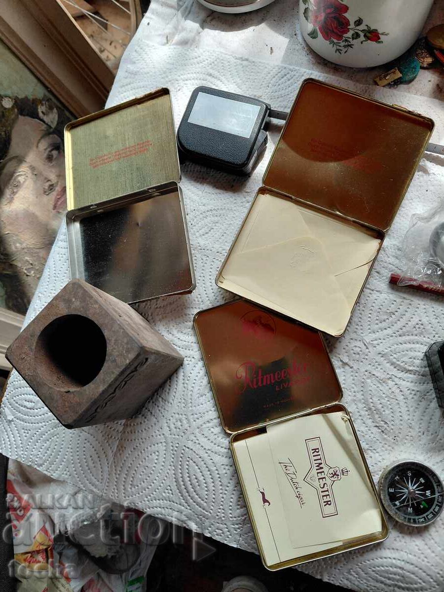 лот 2-ри , стари кутии и разни други с цена € 0.01 | 0.02 лв.