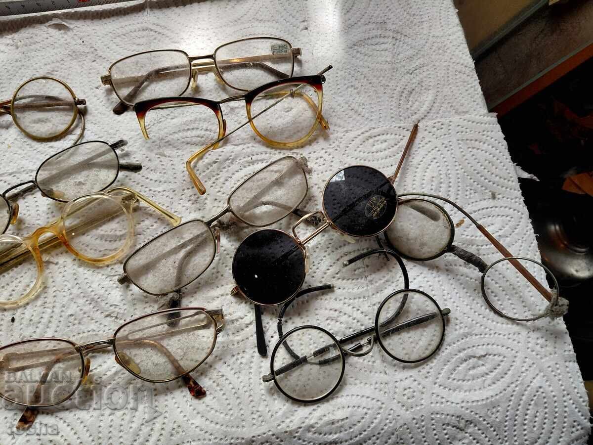 Auction  Lot 1, old glasses, for parts and/or restoration