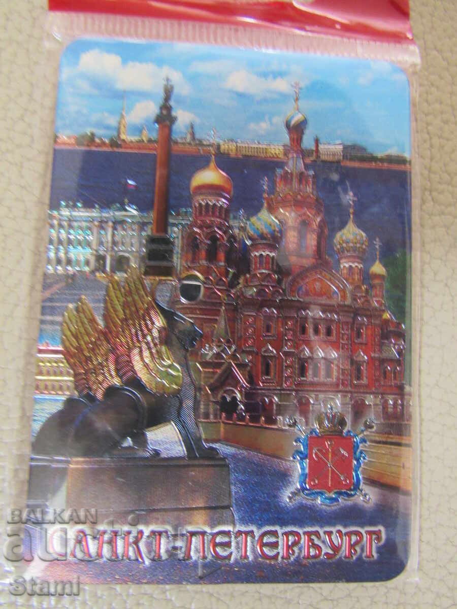 Автентичен 3D магнит от Санкт Петербург, Русия-серия-2 с цена € 5.50 | 10.76 лв.
