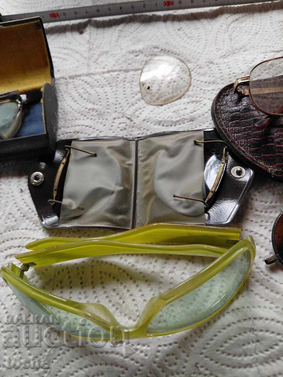 Auction  Lot 2, old glasses, for parts and/or restoration