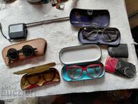 лот 3-ти , стари очила , за части и/или реставрация