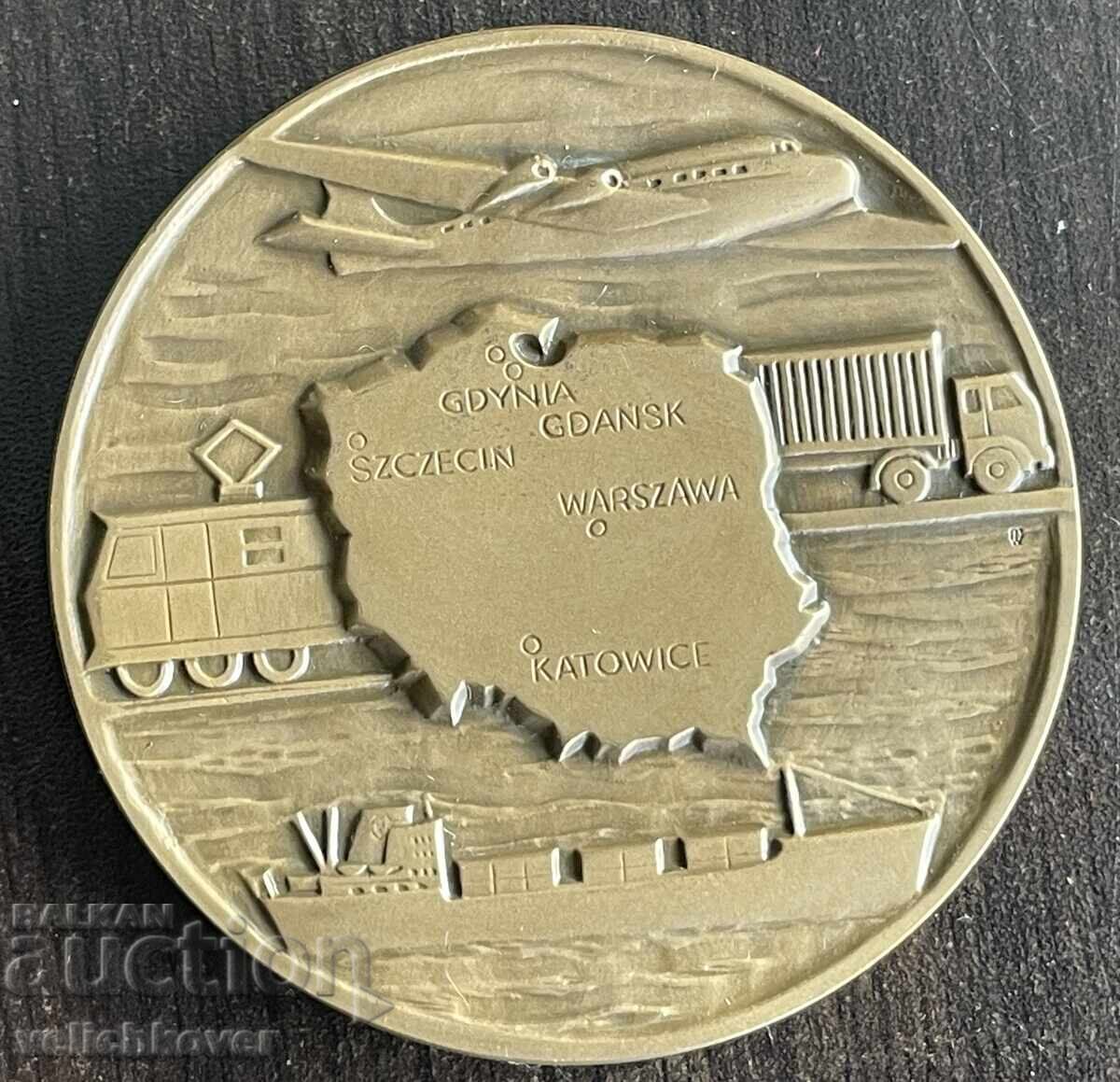 43277 Πολωνία πλακέτα μεταφορική εφοδιαστική χάλκινη με τιμή € 8.00 | 15.65 BGN