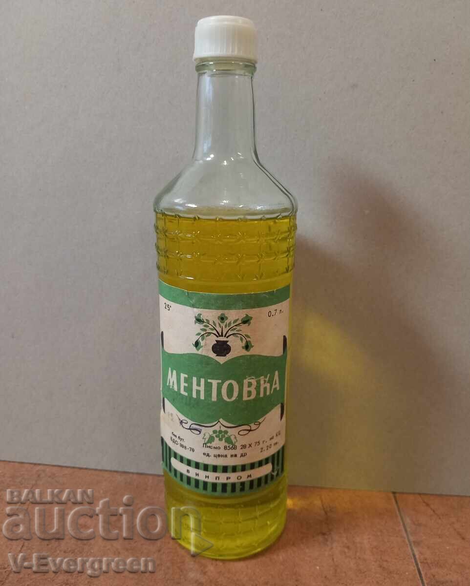1970s Collectible Mentovka bottle