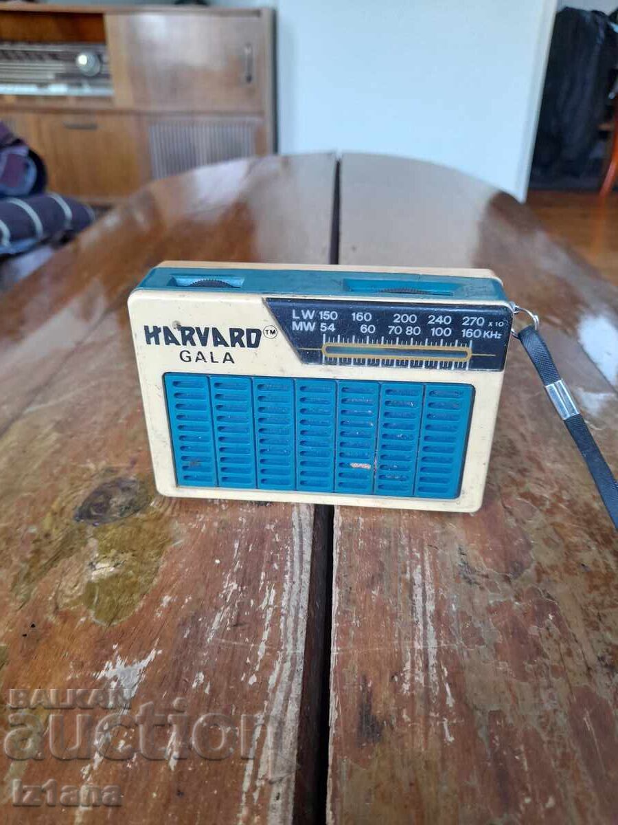 Radio vechi, receptor radio Gala Harvard